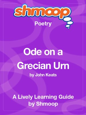 cover image of Ode on a Grecian Urn
